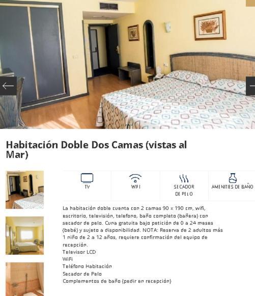 ホテル Jm Puerto Rosario プエルト・デル・ロサリオ エクステリア 写真